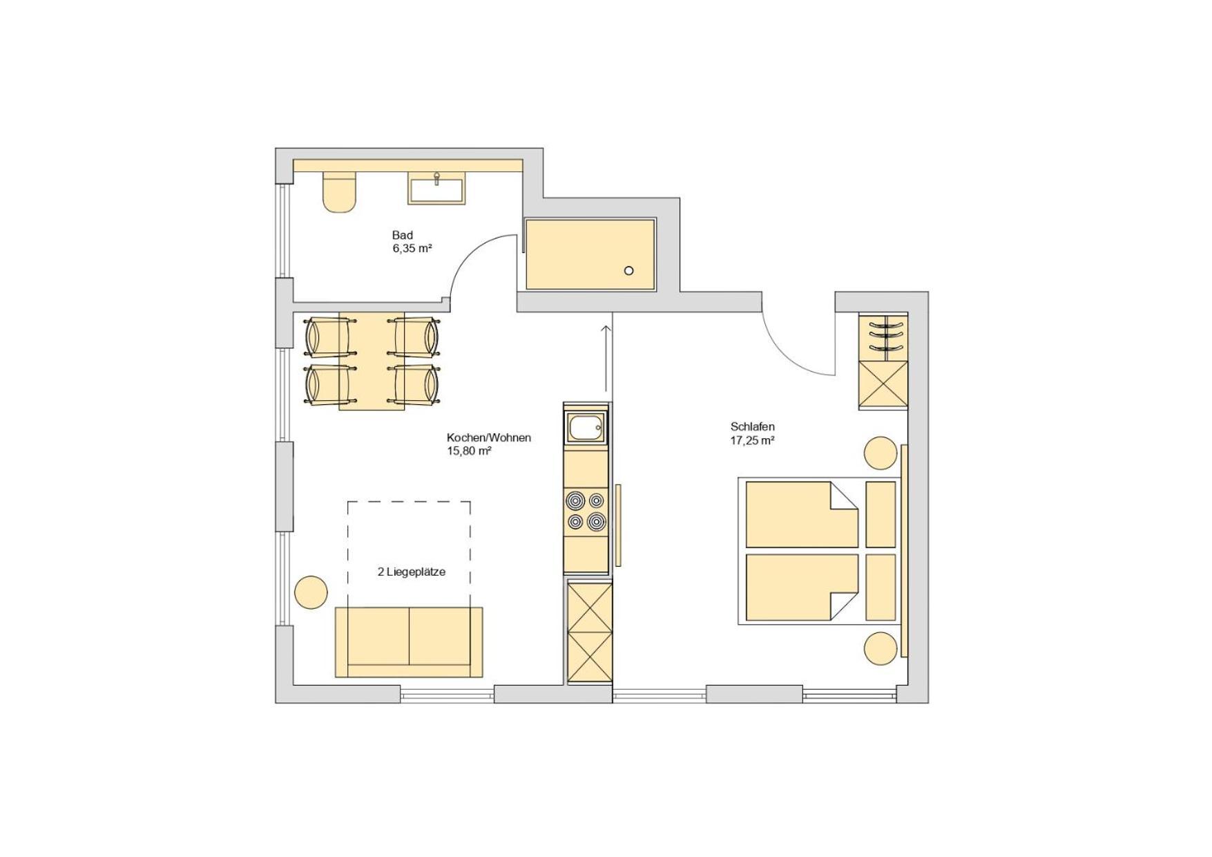 Sternen Bohlingen Aparthotel חדר תמונה
